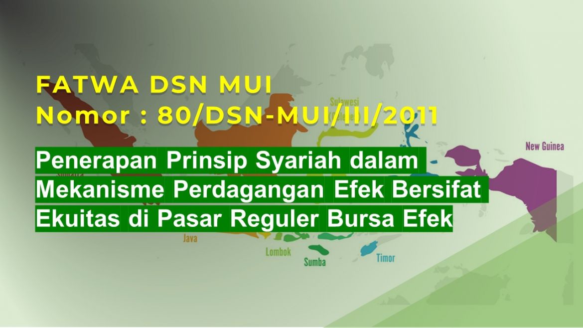 Fatwa DSN MUI Nomor 80